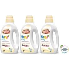Uni Baby 1500 ml 3 Adet Bebek Çamaşır Deterjanı