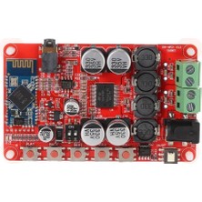 TDA7492P 2X25W Bluetooth Alıcılı Ses Amfi Kırmızı