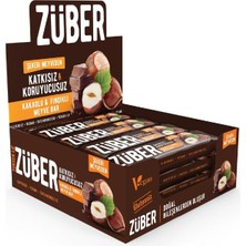 Züber Fındık ve Kakaolu Meyve Bar 40G x 12 Adet