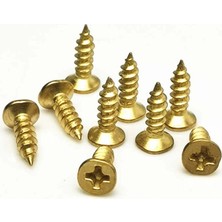 Magicool Klips, Menteşe, Ayak, Ağaç, Sunta Vidası 2,2x6,5mm - Sarı 1000 Adet