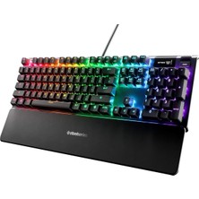 Apex 5 Hibrit Mekanik Gaming Klavye, Her Tuş Için Rgb Aydınlatma, OLED Ekran, Türkçe Qwerty
