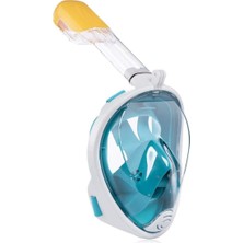 Free Breath Şnorkel Dalış Maskesi Aksiyon Kamera Bağlantılı Small/medium Yeşil