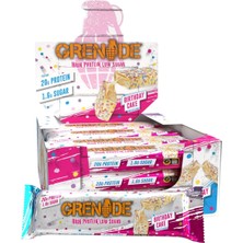 Grenade Protein Bar 60 G x 12 Adet — Yüksek Protein, Düşük Şekerli Sporcu Barı, Diyet Dostu
