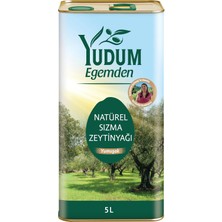 Yudum Egemden Yumuşak Lezzet 5 Lt Sızma Zeytinyağı Teneke