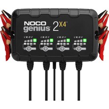 Noco GENIUS2X4 6V/12V 40A Çoklu/4'lü Akıllı Akü Şarj ve Akü Bakım/desülfatör