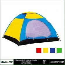 Evimdeyokyok 2*2*1.35M 4-5 Kişilik Manuel Çadır