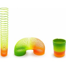 Evimdeyokyok Rainbow Gökkuşağı Stres Yayı - Kutulu Küçük Boy Plastik Slinky Oyuncak ALK4004