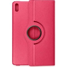 Evimdeyokyok Huawei Matepad Se 11 Kılıf 360 Tablet Deri Kılıf - Pembe