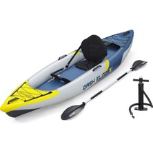 AyrStore Bestway 11' x 36" x 12"/3,35M x 92CM x 30CM Dash Elite X1 Kayak Seti