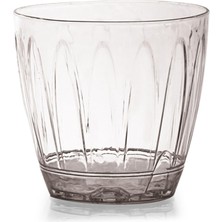 Şeffaf Kristal Orkide Saksısı, Dekoratif Çiçek Saksı, Modern Tasarım, Şık ve Sağlam (3 Lit