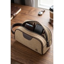 Mega 433  Erkek El Portföyü El Çantası Clutch Çanta Traş Çantası