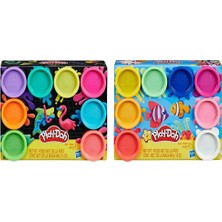 Hasbro Play-Doh Modelleme Bileşimi 8'li Paket - Flamingo