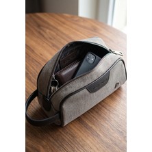 Mega 433  Erkek El Portföyü El Çantası Clutch Çanta Traş Çantası