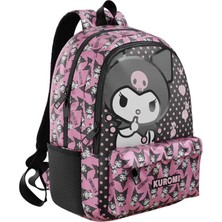 Kuromi  Pembe Desenli Sırt Çantası 3161
