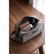 Mega 433  Erkek El Portföyü El Çantası Clutch Çanta Traş Çantası