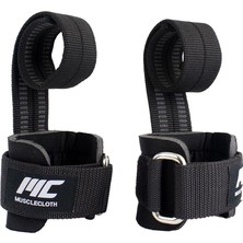 Musclecloth Big Grip Pro Lifting Straps Siyah