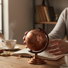 Keyfim Shop Masaüstü Dünya Biblo 14CM