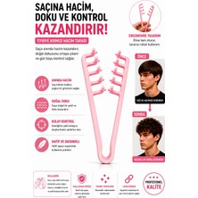 OGNAMI3D 3D Baskı Geniş Dişli Saç Şekillendirme Tarağı Ergonomik Tarak