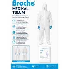 Broche Medikal Tulum Xl Beden 10'lu