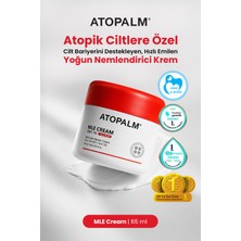 Atopik Ciltlere Özel Cilt Bariyerini Destekleyen Yoğun Nemlendirici Krem Atopalm Mle Cream 65 ml