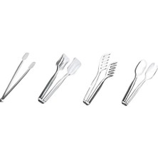 Evefix Metal Maşa Seti 4'lü