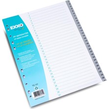 Exxo 1-31 Rakamlı Seperatör Dosya Ayracı, Mavi, Ts 131