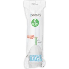 Brabantia Çöp Poşeti, 20'li, (Kod G), 23-30 L