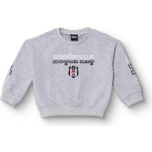 Beşiktaş Unisex Lisans Sweatshirt Bisiklet Yaka Long Sleeve