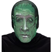 Zero Land Shophnrl Kafaya Tam Geçmeli Bez Frankenstein Maskesi - Streç Korku Maskesi - 3D Baskılı Maske Model 5