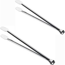 Asitan Klasik Metal Mangal Maşası 36 Cm-32 Cm-27 cm Uzun-Kısa Boy Çelik Yemek Barbekü Izgara Kömür K
