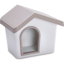 İmac Shophnrl Imac Zeus 50 - 3 Pcs Evcil Hayvan Evi Bej/beyaz 53X46X47,6CM
