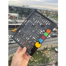 Asitan Appcity Oto Aksesuar Pac Man Özel Tasarım Pleksi Motosiklet Plakalık
