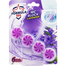Ttt 4'lü Wc Blok - Lavanta Kokulu - 2 Adet - 6 Etkili - 200 Gr-T