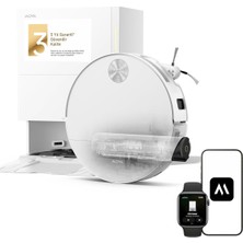 Asitan Mova S70 Roller Robot Süpürge, 28.000 Pa Emiş Gücü, Dtof + Çizgi Lazerli Engel Kaçınma, Uzat