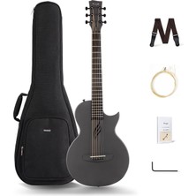 Asitan Enya Nova Go Bk Siyah Renk Akustik Gitar