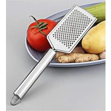 Uzun Limon Peynir Sarımsak Rendesi, Uzun Rende, Pratik Uzun El Rendesi Paslanmaz Çelik Rende