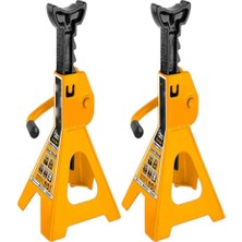 Asitan Pro Alman 3TON-3000KG Kaymaz Kilitleme Özelikli Korumalı 3 Ton Kriko Standı Araç Altı Sehpa 2 L