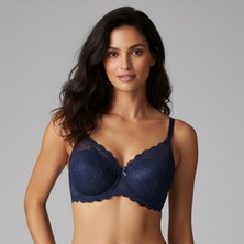 Bonbon Kadın Dantelli Balenli Destekli  Push Up Sütyen BB2043