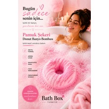 BB Bath Box Donut Pamuk Şekeri Kokulu Köpüren Banyo Topu Nem Bombası