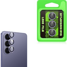 Kilifone - Galaxy S26 Plus Uyumlu Kamera Lens Koruyucu Tam Set  - Mor - T41128