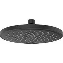 İdeal Standart IDEAL IDEALRAİN TEPE DUŞU 200MM-SİYAH-YUVARLAK(BD140XG)
