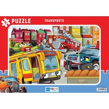 Renas Store Blue Fus Transports (Taşıtlar) - Puzzle 30 Parça