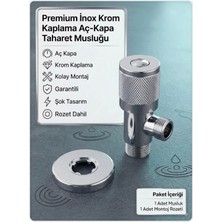 Kayra Grup Su Armatürleri Premium Inox Taharet Musluğu
