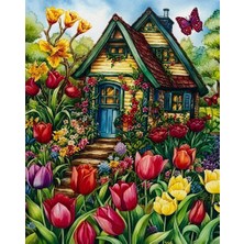 DUCK HOBY 30x40 Boncuklu Taş Mozaik Elmas Goblen Pano Elmas Boyama Boncuk Puzzle Dıamond Paıntıng Hı Stone
