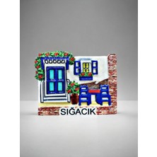 Mundy Sığacık Temalı Polyester Magnet 6,5 cm x 5,5 Cm.