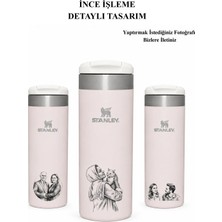 Kişiye Özel Stanley aerolight Transit Mug 0.47L / 16OZ Outdoor MATARA.202 Rose