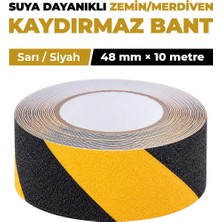 UniTape Sarı Siyah Merdiven/Zemin Kaydırmaz Bant 48 mm x 10 mt İç ve Dış Mekân
