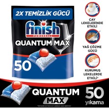 Finish Quantum Max Bulaşık Makinesi Deterjanı Kapsül Tablet 50 Adet