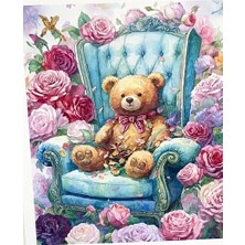 DUCK HOBY 30x40 Boncuklu Taş Mozaik Elmas Goblen Elmas Boyama Resim Boncuk Puzzle Kit Dıamond Paıntıng Hı Stone
