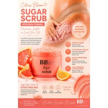 Citrus Bloom Köpüren Sugar Scrub,doğal Greyfurt Şeker Peelingi,organik Cilt Arındırıcı 160 gr